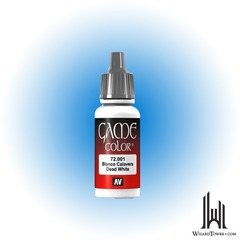 GAME COLOR 001 : 17 ML. DEAD WHITE